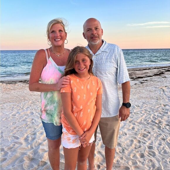 Adrienne camisole in pink and green with metallic accents- NWOT-bundled - Picture 6 of 8